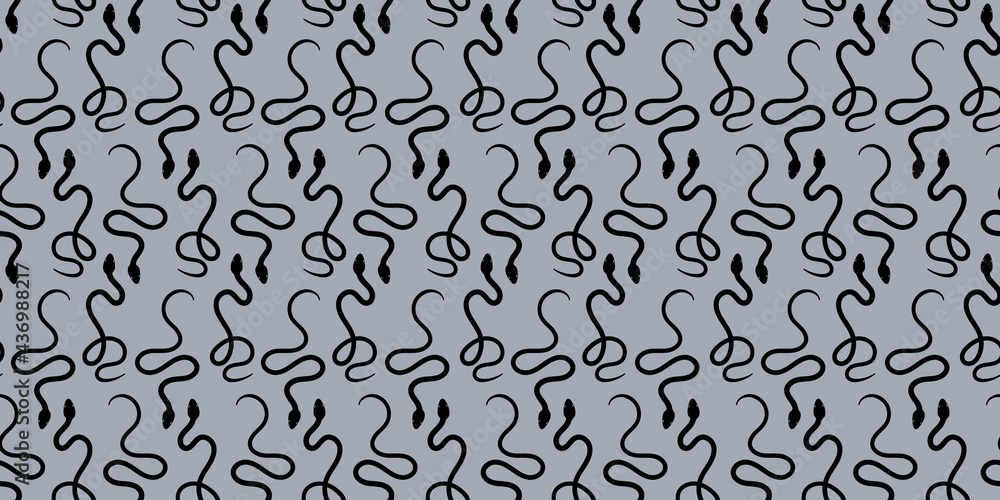 Snakes seamless repeat pattern background Snakes seamless repeat pattern background