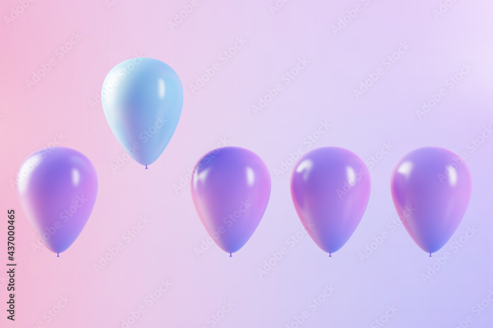 Floating balloons