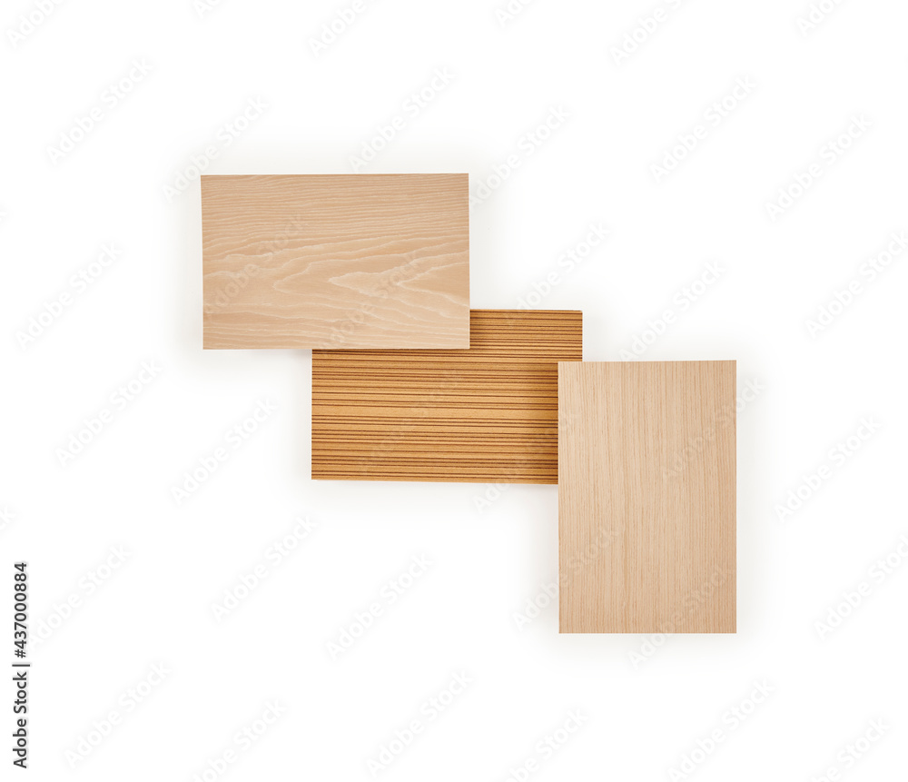 Parquet chart on the white background, decorative wooden style.
