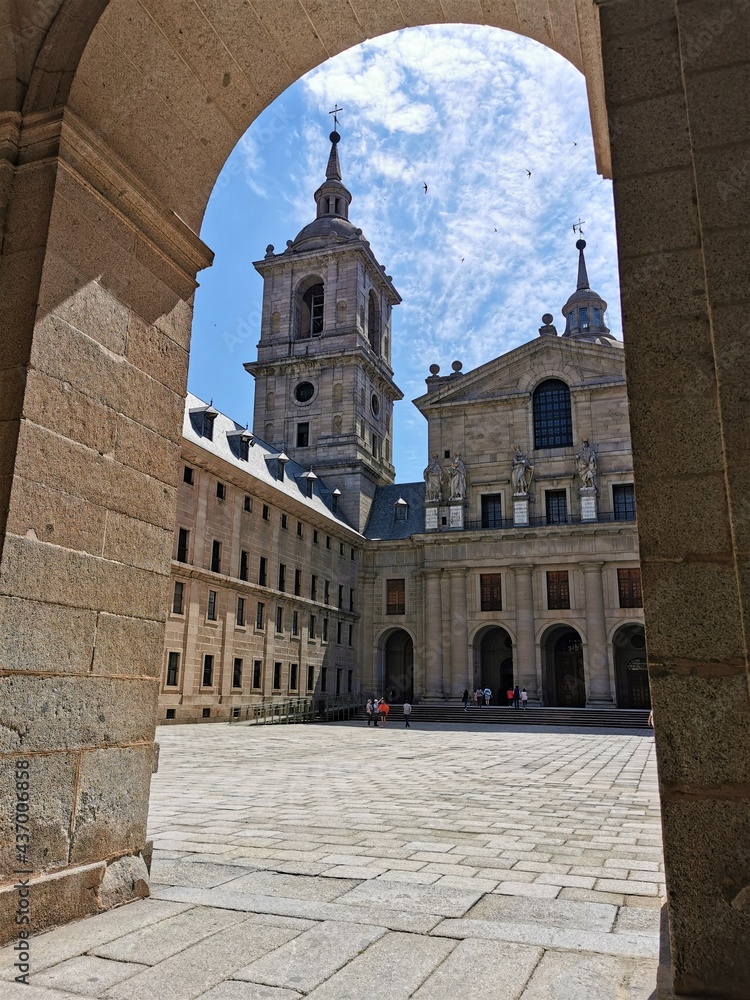 Real Monasterio de San Lorenzo de El Escorial,Madrid,España