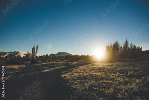 Sunrise in Wanaka, New Zealand