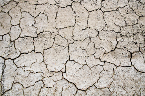 Dry cracked Desert, texture or abstract background