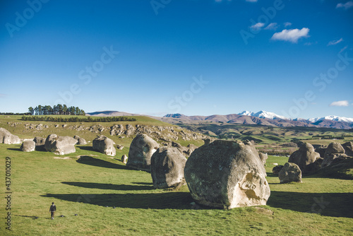 Elephant Rocks, Island Cliff, New Zealand