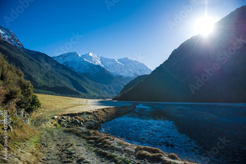 Matukituki Valley, Mount Aspiring National Park, Te waipounamu, New Zealand