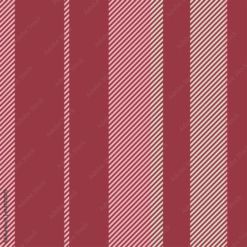 Fototapeta premium Vertical stripes seamless pattern. Lines vector abstract design. Stripe texture suitable fashion textiles.