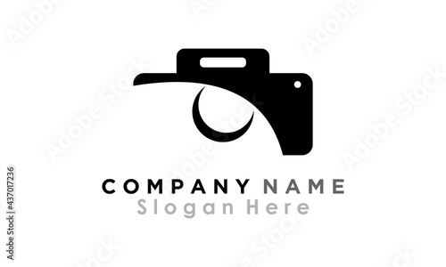 camera logo vector icon