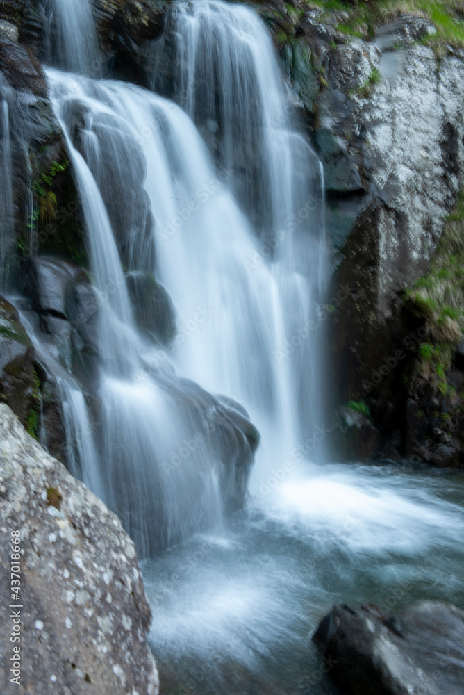 waterfall in the forest waterfall in the forest