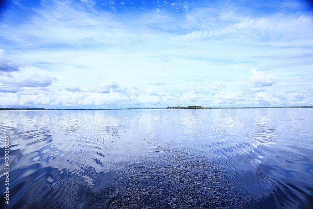 finland lake view, summer water reflection scandinavia finland lake view, summer water reflection scandinavia