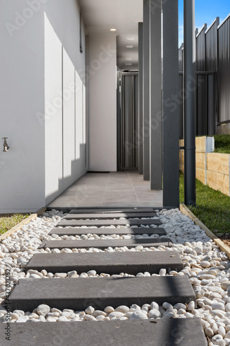 Exterior images of new build properties in australia