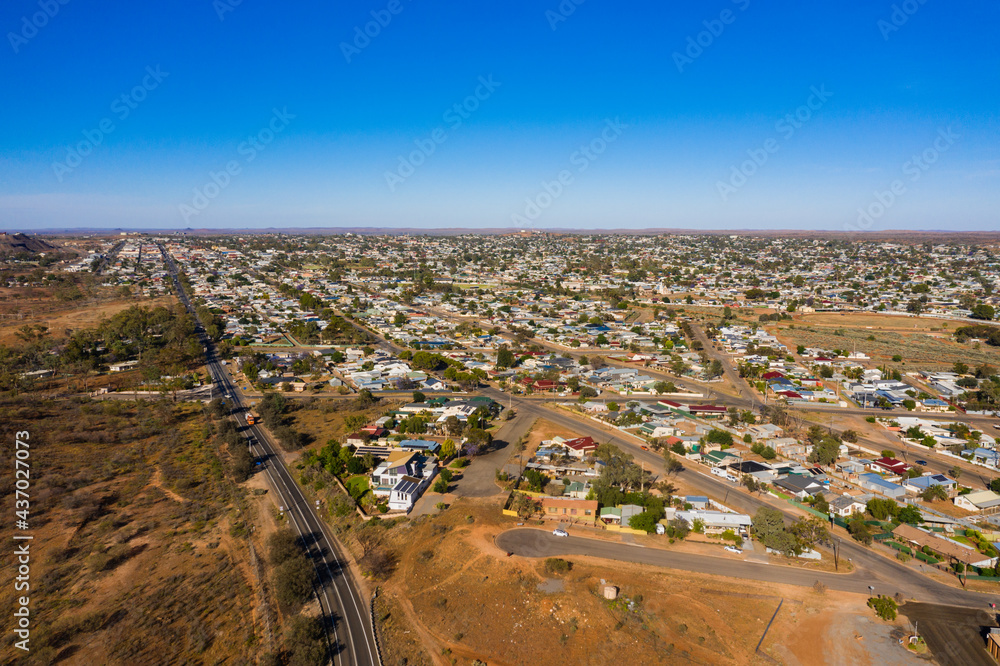 aerial view of Broken Hill aerial view of Broken Hill