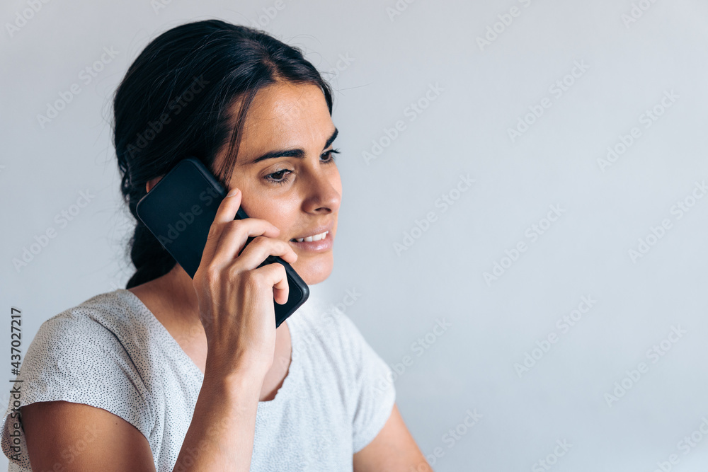 Business Woman Talking on the Phone Business Woman Talking on the Phone