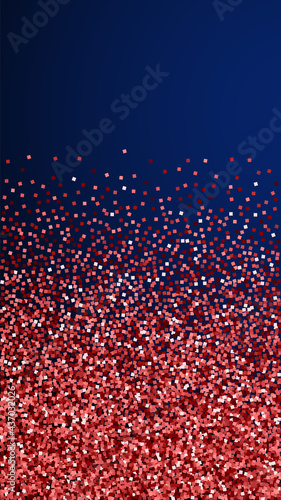 Red gold glitter luxury sparkling confetti. Scatte