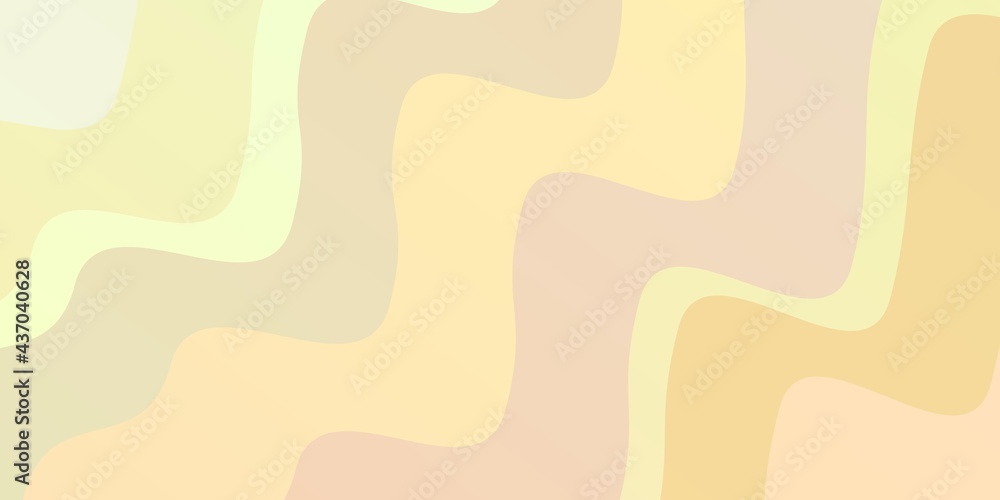 Light Yellow vector backdrop with circular arc. Light Yellow vector backdrop with circular arc.