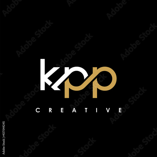 KPP Letter Initial Logo Design Template Vector Illustration photo