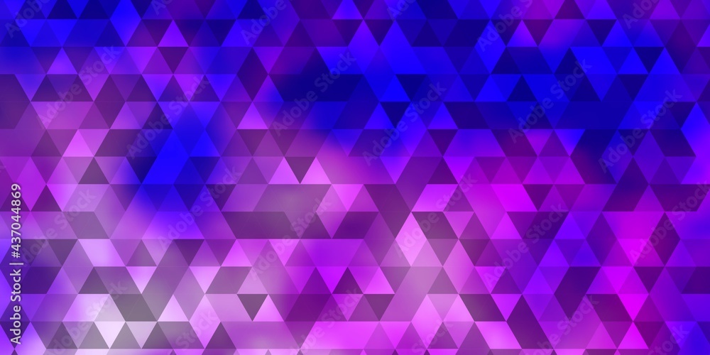 Light Pink, Blue vector pattern with polygonal style. Light Pink, Blue vector pattern with polygonal style.