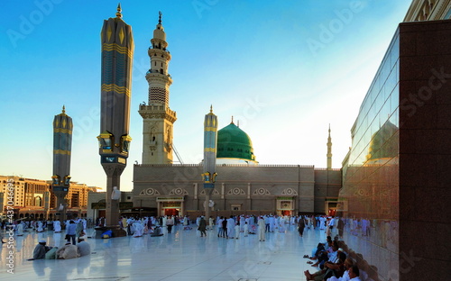 Charming shots of Masjid al Nabawi photo