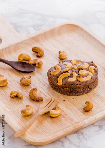 Cashew nut brownies favorite food