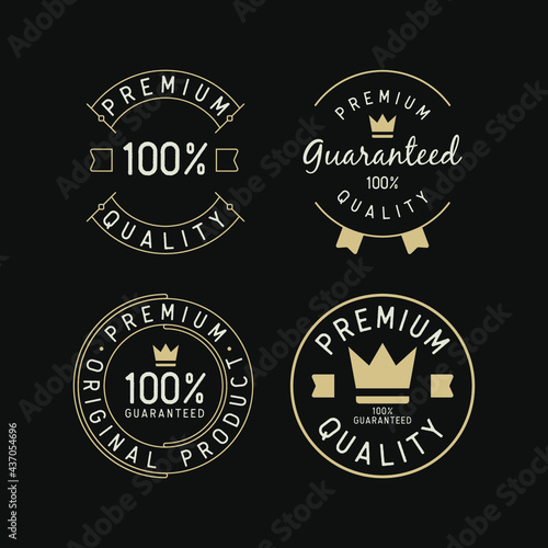 Set of premium quality stamp design template. 100  satisfaction guaranteed.