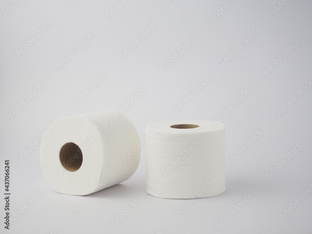 toilet paper isolated on white toilet paper isolated on white