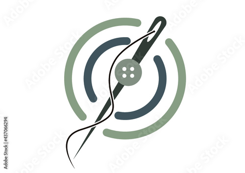 Logo for a sewing project