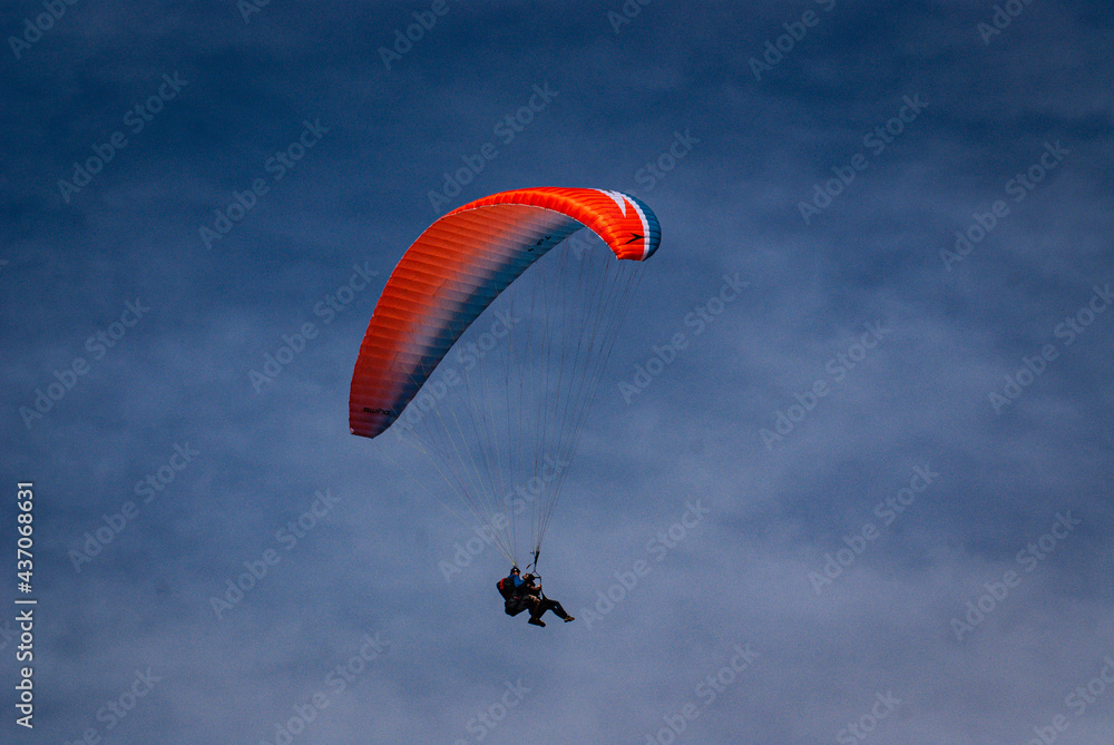 Paragliders in the state of Minas Gerais, Brazil Paragliders in the state of Minas Gerais, Brazil