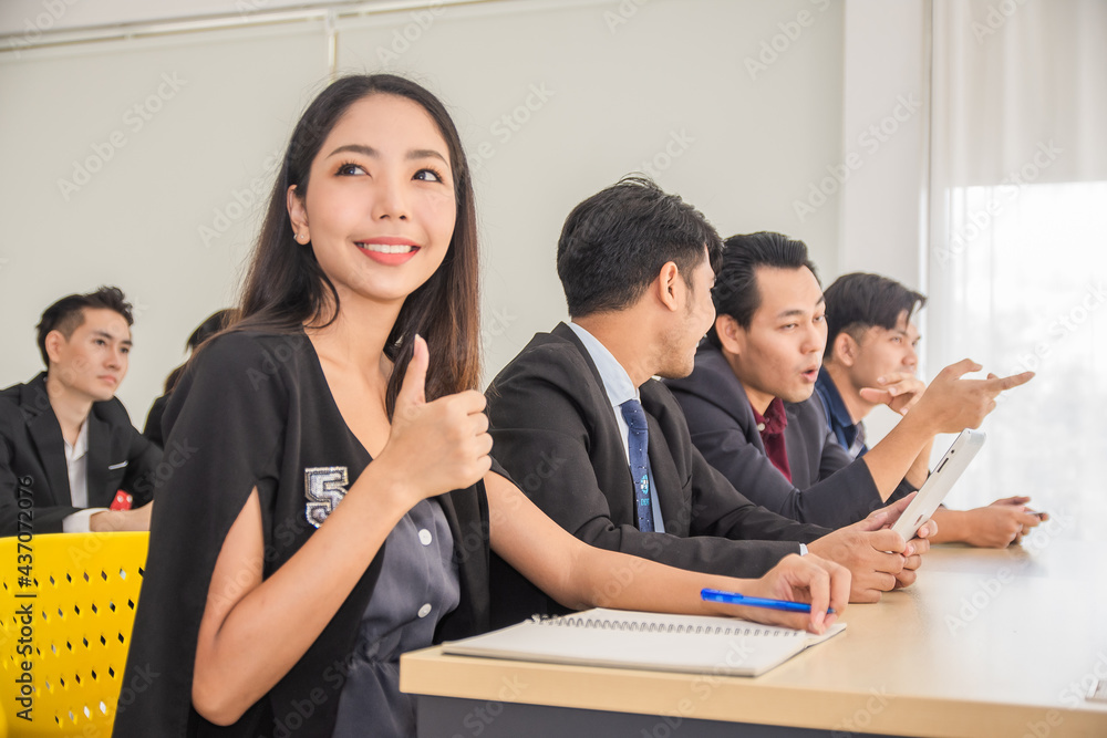 Business people teamwork meeting in office