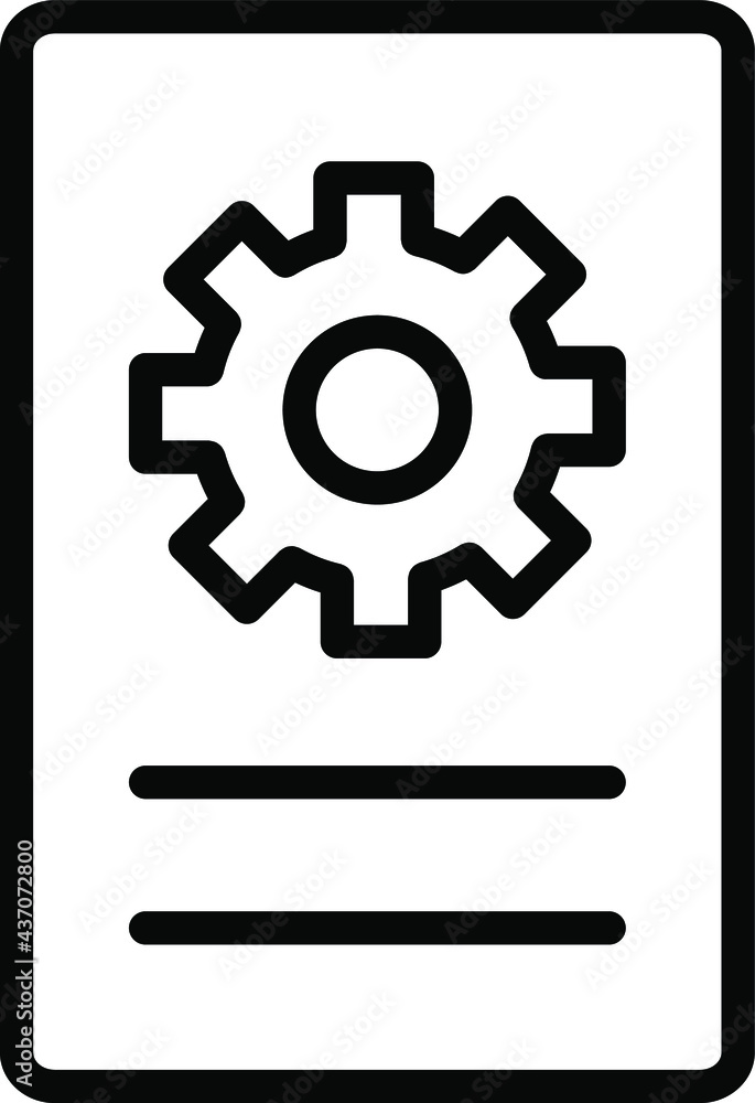 IVR Integration line icon vector. IoT IVR Integration line icon vector. IoT