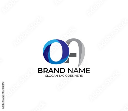 Modern OA Alphabet Blue Or Gray Colors Company Based Logo Design Concept Free Download Modern OA Alphabet Blue Or Gray Colors Company Based Logo Design Concept - GFXLoad
