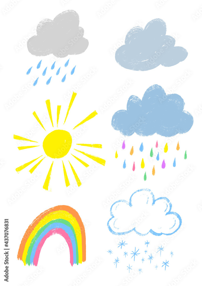 Weather icons set, Weather Symbols
