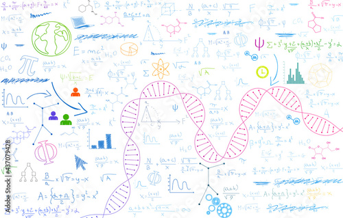 sfondo, dna, farmaceutica, genetica