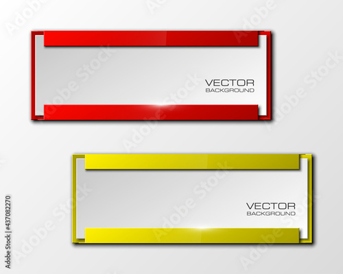 Colloquial cloud vector banner. The original form as two form, overlapping. The flat image. Advertising Design shape. Vector label tag.