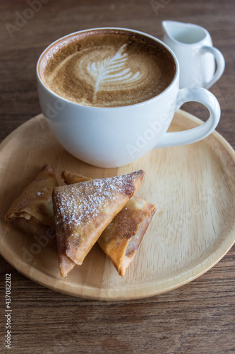 Obraz na płótnie Hot coffee. w salonie