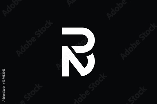 BN letter logo design on luxury background. NB monogram initials letter logo concept. BN icon design. NB elegant and Professional letter icon design on black background. B N NB BN