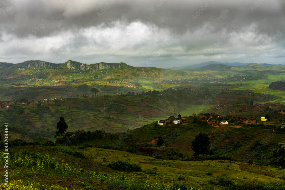 Landscape in Madagascar