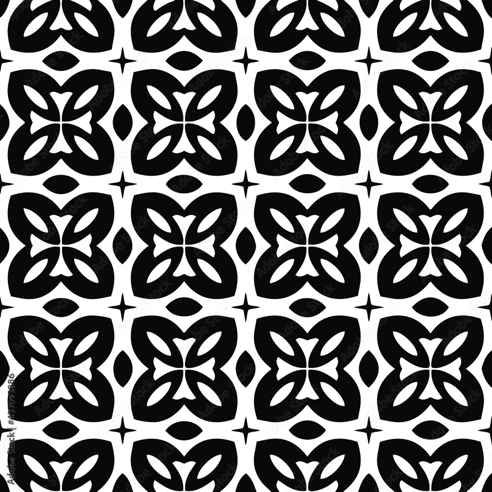 Vector monochrome seamless pattern, Abstract endless texture for fabric print, card, table cloth, furniture, banner, cover, invitation, decoration, wrapping. Vector monochrome seamless pattern, Abstract endless texture for fabric print, card, table cloth, furniture, banner, cover, invitation, decoration, wrapping.