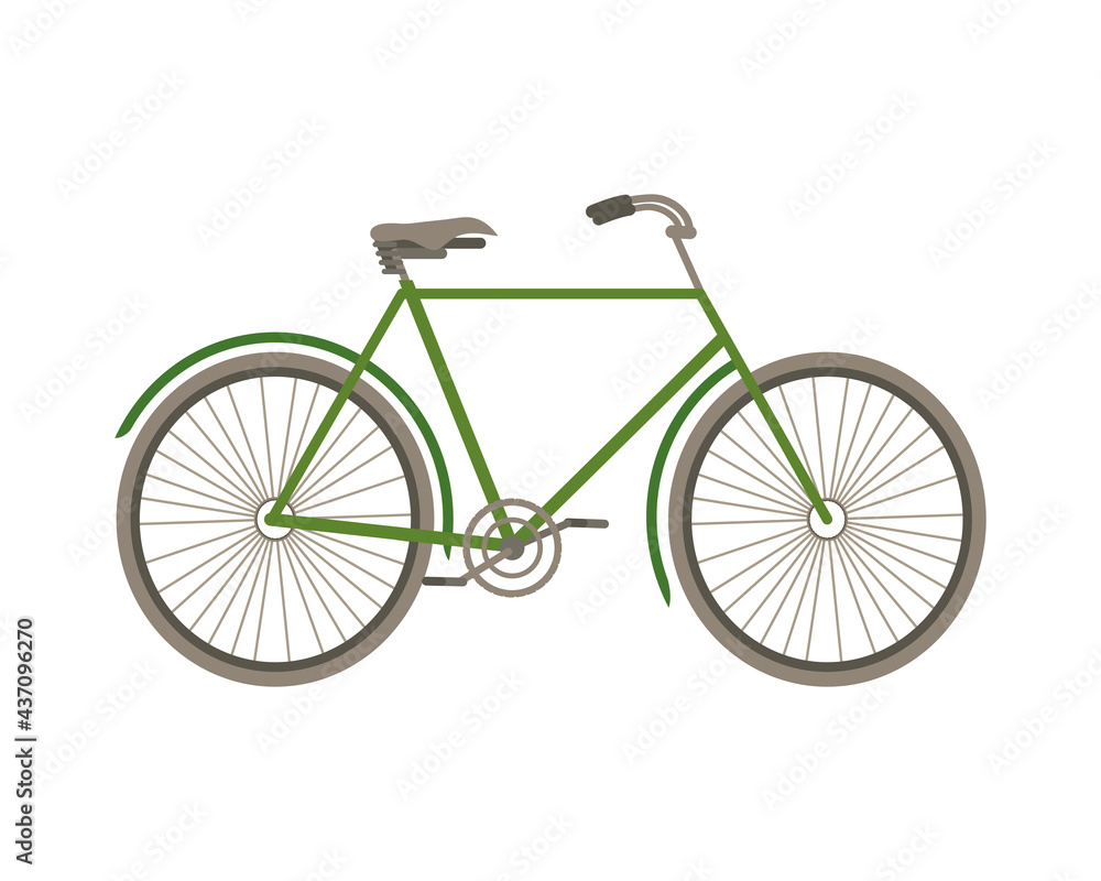 retro bicycle style