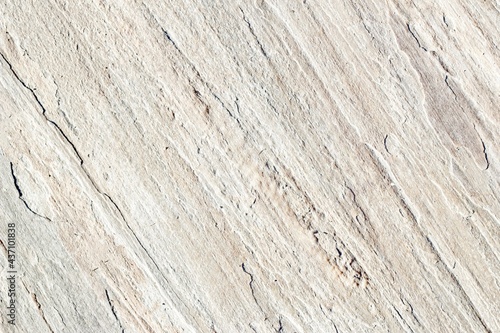 Stone slab texture background, closeup diagonal slice. Top view