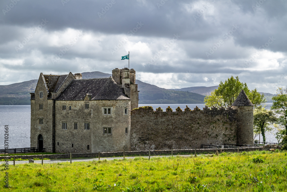 Parke's Castle in County Leitrim was once the home of English planter Robert Parke