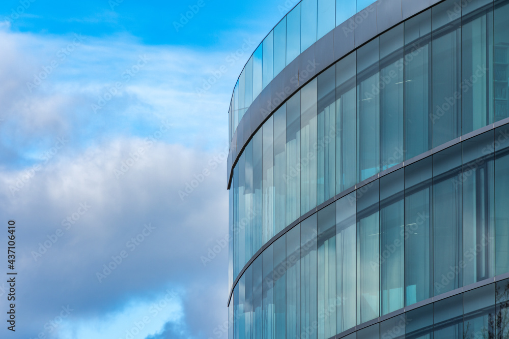 abstraction sur Bâtiment en verre abstraction sur Bâtiment en verre