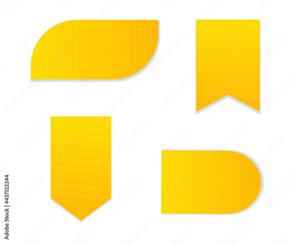 Realistic sticky notes isolated with real shadow on white background. Square sticky paper reminders with shadows Realistic sticky notes isolated with real shadow on white background. Square sticky paper reminders with shadows