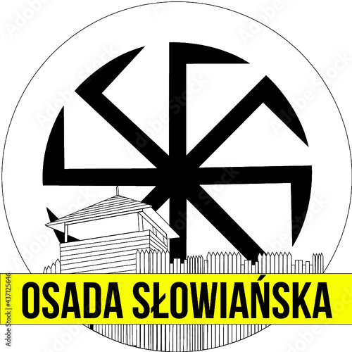 Logo osady słowiańskiej 