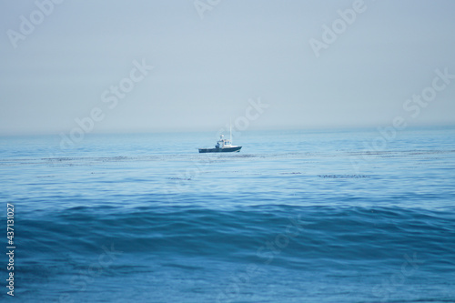 sailboat in the sea © Nick