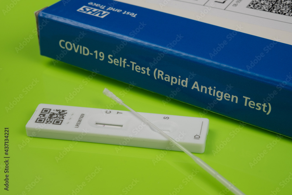 COVID-19 Self-Test, Rapid Antigen Test. PRC test received for free from ...