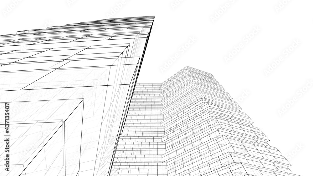 architecture building digital background