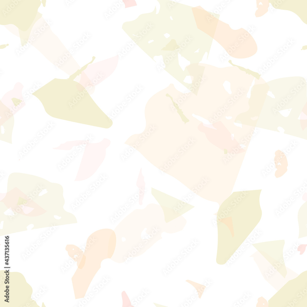 Terrazzo seamless pattern. Pastel  venetian