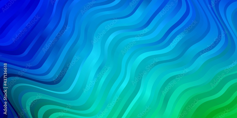 Light Blue, Green vector template with lines. Light Blue, Green vector template with lines.