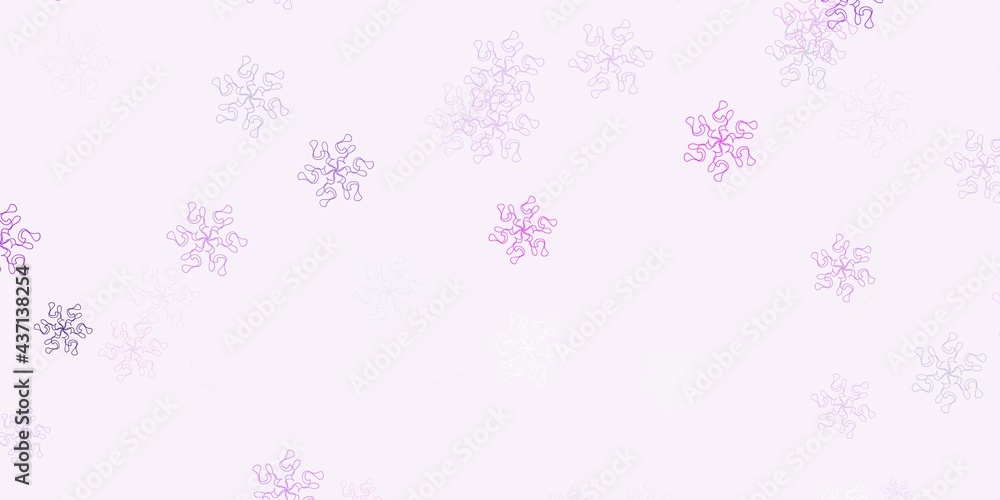 Light purple vector natural backdrop with flowers. Light purple vector natural backdrop with flowers.