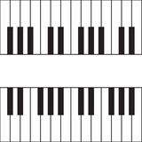 piano vector design, black and white piano icon