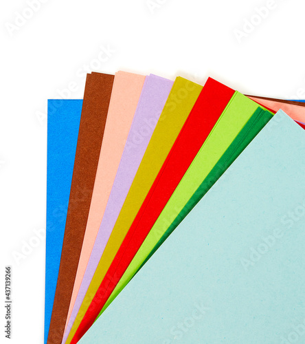 colorful origami paper