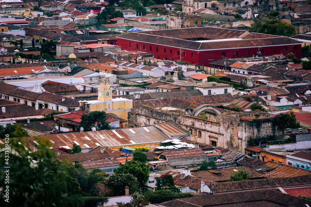 La Antigua Guatemala colonial and historical city in America